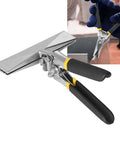 Workhorse Heavy Duty Hand Seamer Pliers For Sheet Metal And Conduit Bending Pro Grade Straight Former With Non Slip Handles
