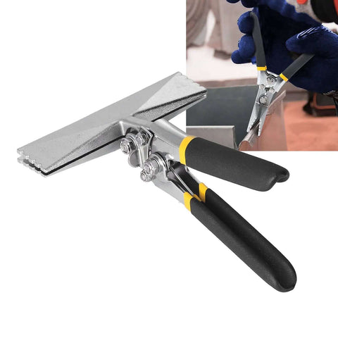 Workhorse Heavy Duty Hand Seamer Pliers For Sheet Metal And Conduit Bending Pro Grade Straight Former With Non Slip Handles