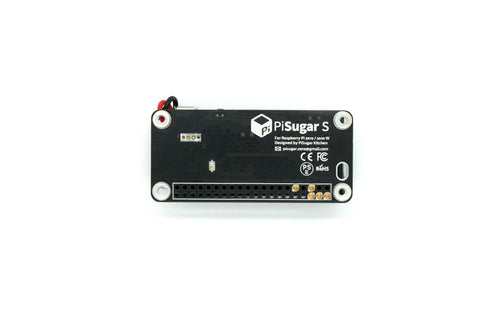 Portable 1200mAh UPS Lithium Battery Power Module For Raspberry Pi Zero W WH, 5V 2A Input Output, top view of battery module