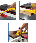 Five Piece Plastic Safety Push Block Set For Woodworking Router Tables And Household Use Includes Short Push Blocks