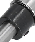 Close-up of Rugged Round Nose Bit Made From Hardened Carbon Steel With PTFE Coating for CNC cutting.