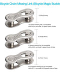 Beefed Up Bike Chain Tool Kit missing links for 10, 9, and 6/7/8 speed chains, compatible with 5.9mm to 7.1mm wide chains.