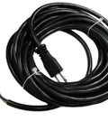 Heavy Duty Replacement Electrical Cord For Corded Power Tools And Vacuums Super Durable, 10-foot black wire with plug.