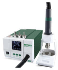 Hot Air Rework Soldering Station With Touch Screen LCD 1200W Lead Free Three Memory Channels CH1 CH2 CH3 For Phones CPUs And PCBs
