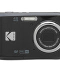 Front view of FZ45 Digital Camera With 16MP Sensor, 4X Optical Zoom, 27MM Wide Angle, Full HD 1080P Video, Travel Friendly