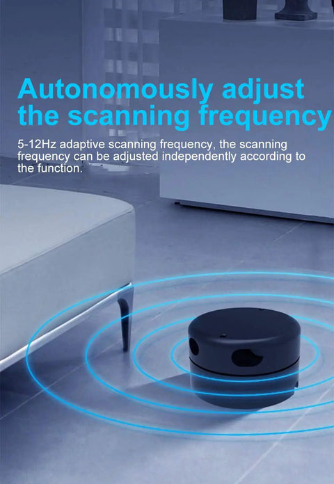 G2 Lidar Range Finder Sensor Module 12 Meter Range With 5K Hz Ranging Frequency For Indoor Use, 360 Degree Scanning