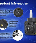 Pressure Balancing Tub And Shower Cartridge Replacement Keeps Hot And Cold In Check Stopping Temperature Surges And Leaks details