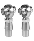 Premium 3/4 Inch Heim Joint Rod Ends 2 Pack, chrome steel, precision threads for steering linkage and suspension builds.