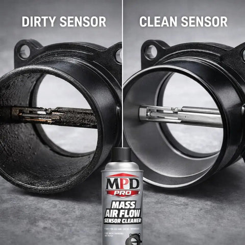 Delicate MAF Sensor Cleaner Spray With Professional Formula That Cleans Without Residue, Safely Removes Buildup For Accurate Readings