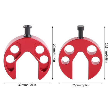 Red Helicopter Swashplate Leveler Pro Grade Tool For Flight Training And Maintenance Compatible With 380 470 600 700 RC Helis
