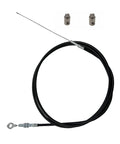 Stainless 71 Inch Throttle Cable For Go Kart Predator 212cc GX160 GX200 196cc 5.5hp 6.5hp Manco 8252 1390 with fittings