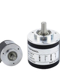 50mm Incremental Rotary Encoder With 8mm Shaft Optical AB Quadrature Two Phase Pro Grade High Resolution PPR Options 10 1024 3600