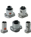 Dope Ball Screw Single Nut Kit For DIY CNC Carving Machine With SFU Series 1204 1604 1605 2004 2005 2010 2505 2510 3205 3210 Compatibility