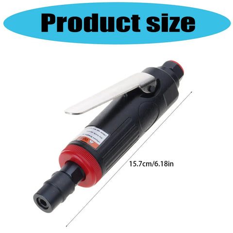 Professional 90 Degree Angled Air Powered Die Grinder with 15.7cm size used for rust stripping and engraving.