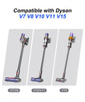 Quick Release Wand Extension Tube For V11 V10 V8 V7 Cordless Vacuums Replacement Part Long Reach 28.93 Inches Easy Snap Fit Iron Finish