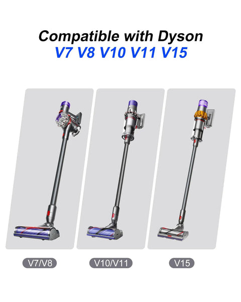 Quick Release Wand Extension Tube For V11 V10 V8 V7 Cordless Vacuums Replacement Part Long Reach 28.93 Inches Easy Snap Fit Iron Finish