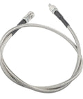 High Pressure Air Hpa Stainless Steel Hose 4500 Psi Rated For Heavy Duty Fill Station Use With Extended 36 Inch Reach For Reliable And Quick Tank Refills At Home Or Field Events Rock Solid Construction Made To Last Big Time With Zero Leaks. 36-inch braided stainless hose with fittings