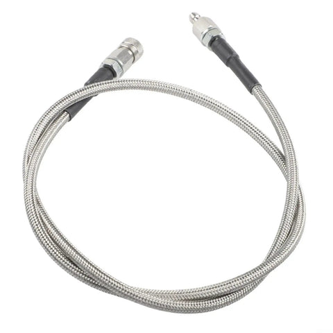 High Pressure Air Hpa Stainless Steel Hose 4500 Psi Rated For Heavy Duty Fill Station Use With Extended 36 Inch Reach For Reliable And Quick Tank Refills At Home Or Field Events Rock Solid Construction Made To Last Big Time With Zero Leaks. 36-inch braided stainless hose with fittings