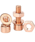 Stainless Steel Hex Socket Head Cap Screws And Nuts Kit With Flat And Spring Washers M3 To M8, SS304 close-up