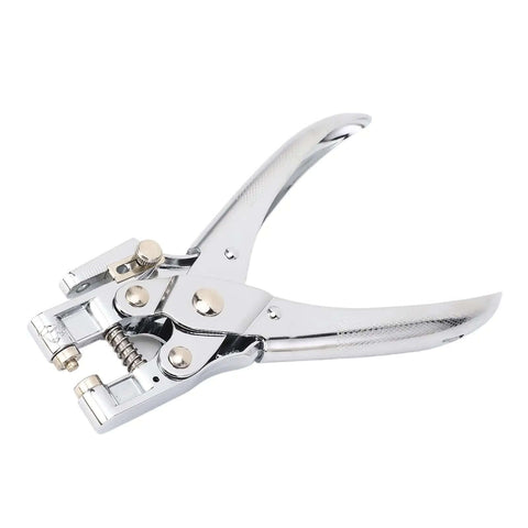 Heavy Duty Single Hole Puncher For Office And School Paper Craft Work Handheld Metal Eyelet Grommet Punch Tool Cr-plated finish