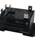 Heavy Duty Power Relay 230V Coil, 30A At 250 Or 277 VAC, DPST NO 2NO With 6 Tab Quick Connect, DIN Rail Or Panel Mount