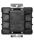 Rear view of 60 Amp 600 Volt Toggle 3 Pole AC Motor Starter MS603-FW Black showing zinc-plated lug terminals.