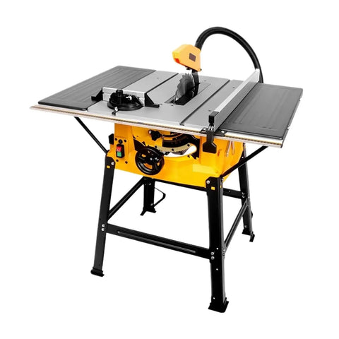 Heavy Duty Portable Mini Table Saw Featuring Slick Dust Collection And Badass 2000W Motor For Zero Fuss Wood Cutting and Top Tier DIY Shop Upgrades Any Weekend Warrior Will Absolutely Love, compact design with 255mm blade.