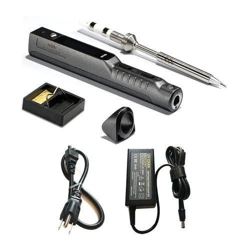 TS101 Soldering Pen Upgraded From TS100 Dual Power 65W DC And 45W PD Smart Mini Portable Soldering Iron Station Kit components