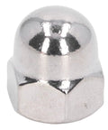 Dope 50Piece 304 Stainless Steel Cap Nut Set For Fastener Repairs And Machine Maintenance Plus Rustproof Gear That Will Keep Your Vehicle Running Smooth, close-up cap nut