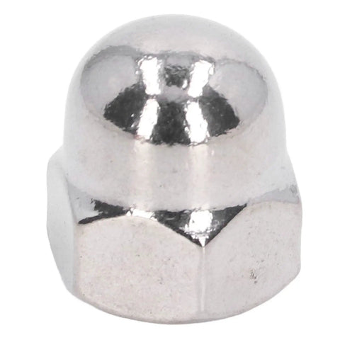 Dope 50Piece 304 Stainless Steel Cap Nut Set For Fastener Repairs And Machine Maintenance Plus Rustproof Gear That Will Keep Your Vehicle Running Smooth, close-up cap nut