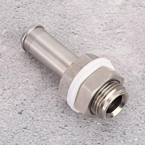No Weld Turbo Oil Drain Plug Adapter Fits 5/8 Bolt On For Custom Motorsports Builds Racing Oil Pans And High Performance Engine Kits Saves Big Time Labor, stainless steel threaded fitting