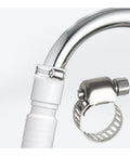 25 Pieces Stainless Steel Worm Drive Hose Clamps Kit, Adjustable 0.24 to 0.47 Inches for Auto and Marine Use