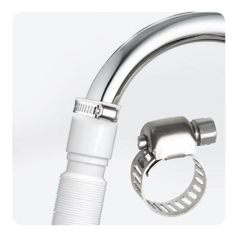 25 Pieces Stainless Steel Worm Drive Hose Clamps Kit, Adjustable 0.24 to 0.47 Inches for Auto and Marine Use