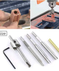 7 Piece Pen Barrel Trimming Set With Three Eighths, Seven Millimeter, Eight Millimeter, Ten Millimeter Pilot Shafts and tools