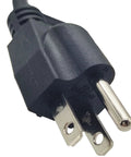 Close-up of Electric Pallet Jack Charger Cable 1115-500006-10 plug for Big Joe EZ30 E30 D40 EZ40, black durable connector