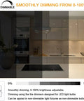 Ultra Efficient LED Bulbs Replacing 20W-25W Halogen, Dimmable Bi-Pin T4 Base, Warm White 3000K, 120V dimming demonstration