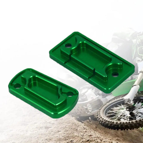 CNC Aluminum Brake Reservoir Cap For Dirt Bike Front And Rear Clutch Fluid Cover Protects The Reservoir And Adds Built Tough Style