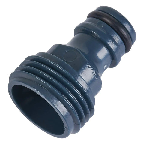 Two Pattern Vortex Garden Hose Sprayer Nozzle With Quick Connect Adapter Slip Resistant Grip Jet And Vortex Spray For Car Washing Patio And Pet Care Today Pro Grade Quality quick connect adapter