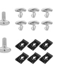 Top Shelf 14 Pc Engine Under Cover Hardware Kit For Splash Shield Clips And Knockout Skid Plate Bolts Plus Radiator Access Pins, metal screws and clips included.