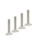 M6 T Fastener Replacement Pack Of Four For Sport Track Bases And Accessory Mounts In Stainless Steel With Heavy Duty Construction