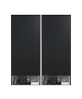 Killer 14 Cu Ft Convertible Refrigerator Freezer Pair Sleek Black Finish, modular design showing compressor and dual unit fronts.