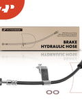 Front Right Passenger Side Brake Hydraulic Hose For Chevy Malibu 2004 To 2012, Saturn Aura 2007 To 2009, Pontiac G6 2005 To 2010 Replacement OEM Grade 15806768 2204635 25874781
