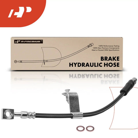 Front Right Passenger Side Brake Hydraulic Hose For Chevy Malibu 2004 To 2012, Saturn Aura 2007 To 2009, Pontiac G6 2005 To 2010 Replacement OEM Grade 15806768 2204635 25874781