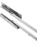 Two Pack Heavy Duty Bottom Mounted Drawer Slide Rails With Sleek Concealed Design For Super Smooth Quiet Glides Full Extension Metal Tracks Perfect For Kitchen Cabinets Dresser Desk Or Office Level Up Your Storage Game With Absolute Zero Hassle.