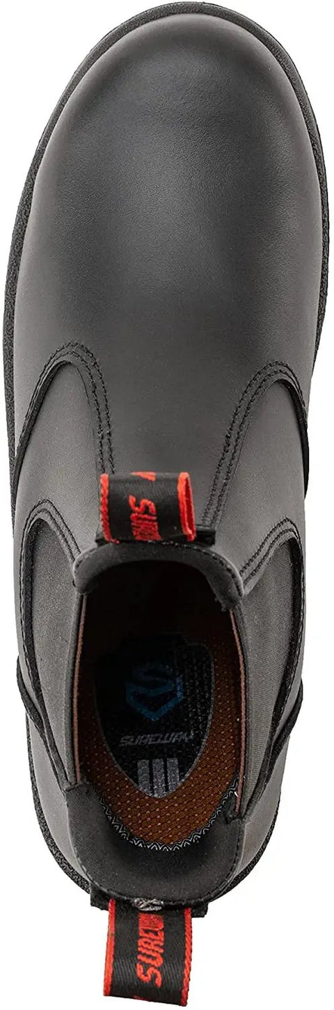 Top view of Men Slip On Work Boots With Composite Toe Lightweight Tough As Nails Water Resistant Electric Hazard Safe Anti Static Insulated