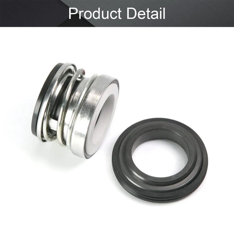 Mechanical Shaft Seal Replacement 104-17 For Pump Shaft Water Pump Sealing Kit, 17mm ceramic graphite dual pack