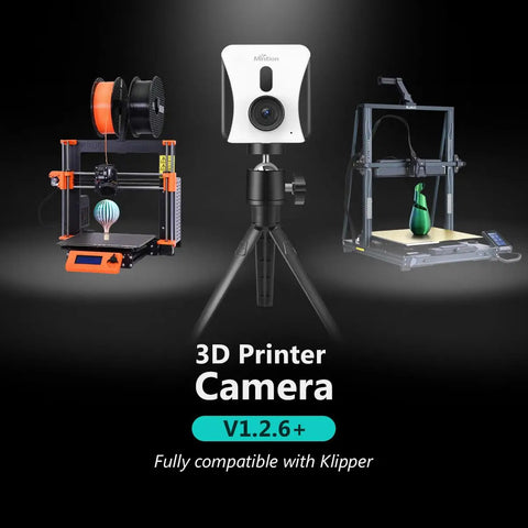 Total Game Changer Wireless 3D Printer Camera With Sweet Live Streaming And Hella Easy Plug And Play Wifi For Remote Monitoring Digital Zoom And Time Lapse Prints On Prusa Frames