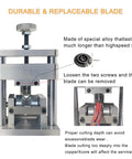 Compact Handheld Electric Wire Stripping Tool For Scrap Copper Pro Grade Wire Peeler Drill Driven 2mm To 20mm Diameter Aluminum Alloy Build Easy Manual Stripping with replaceable blade detail