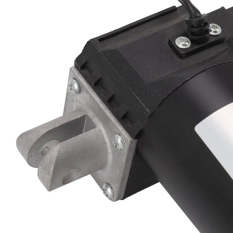 Close-up of 24V Linear Actuator Aluminum Alloy 178mm Stroke 6000N Load Capacity IP43 with Built In Travel Switch