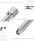 Close-up of 2 Pack Steel Grease Coupler Tips With Universal Compatibility For Cars And Trucks And Industrial Use
